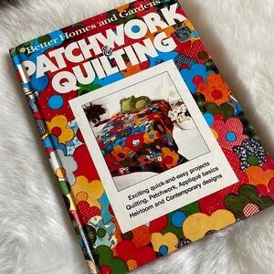 Vintage Patchwork & Quilting Book by Better Homes and Gardens 1983 Retro 80’s